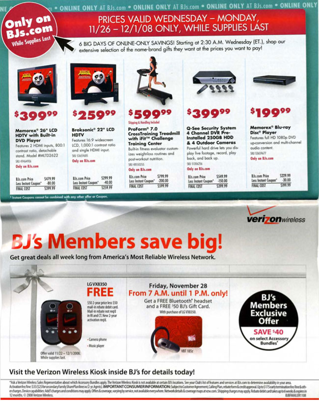 BJ's BlackFriday Ad Page 10